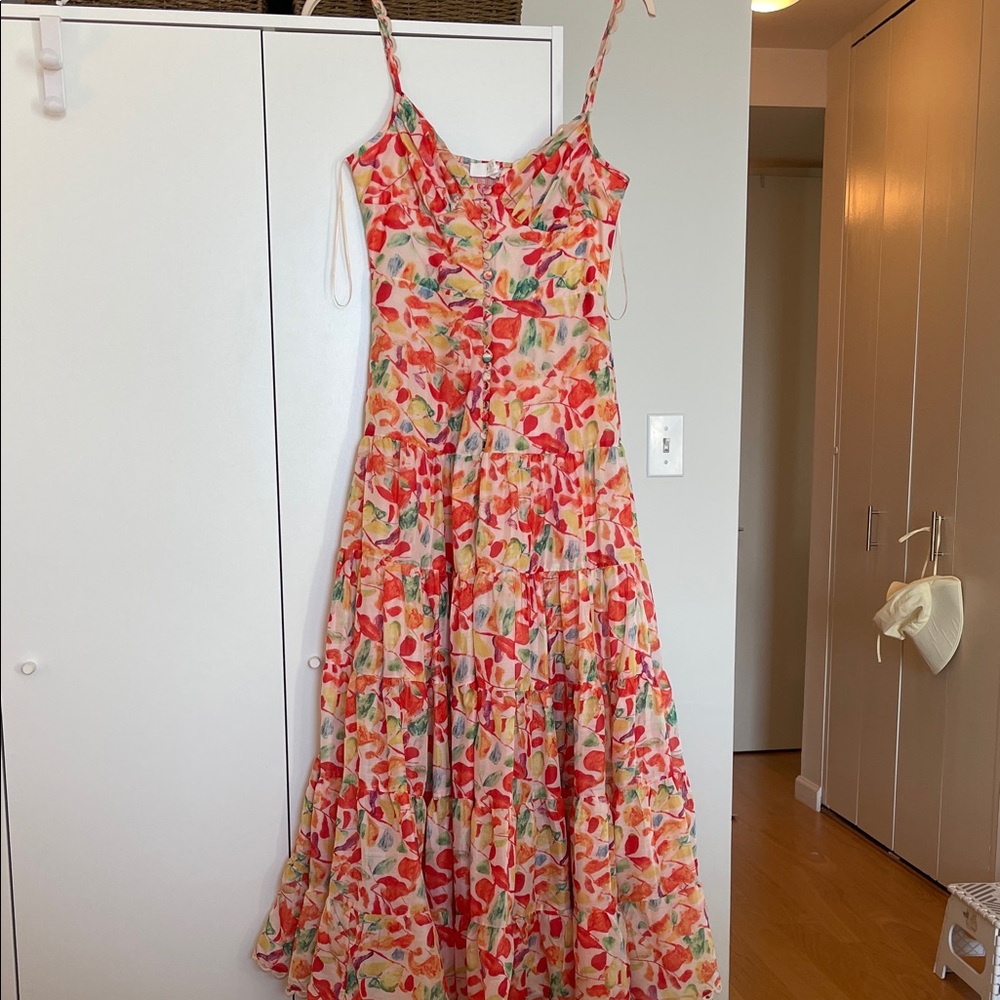 Astr Colorful Floral Maxi Dress